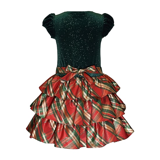 Bonnie Jean Little Girls Short Sleeve Fit + Flare Dress