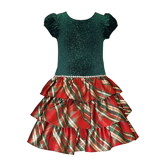 Bonnie Jean Little Girls Short Sleeve Fit + Flare Dress