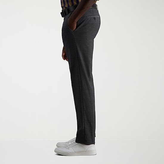 Haggar Life Khaki Comfort Chino Mens Straight Fit Flat Front Pant