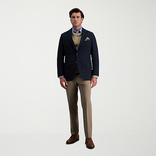 Haggar JMH Glen Plaid Mens Plaid Regular Fit Sport Coat