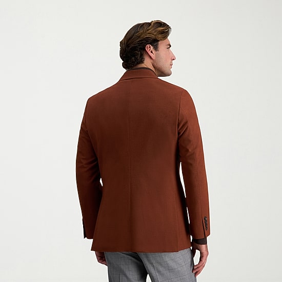 Haggar JMH Heather Fine Twill Mens Regular Fit Sport Coat