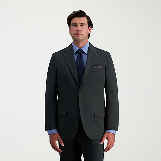 Haggar JMH Tailored Mens Modern Fit Suit Jacket