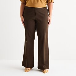 brown dress pants womens plus Dress Barn Brand Brown Dress Pants Women's Plus Size 16w