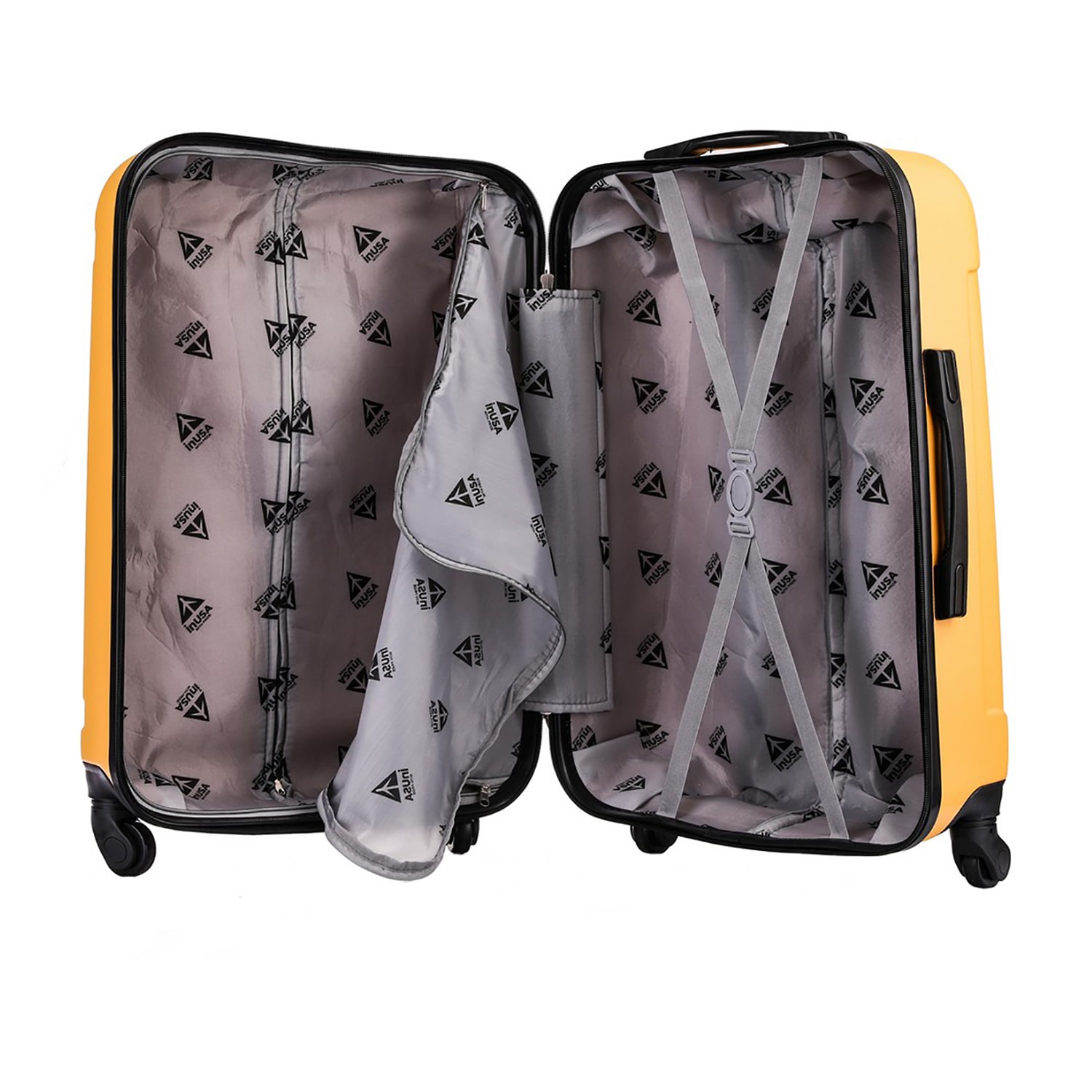 InUSA Pilot 28 Inch Hardside Lightweight Checked Spinner Luggage