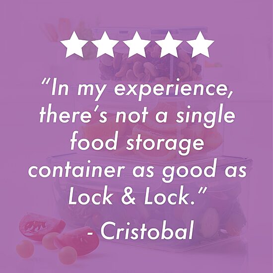 Lock & Lock 6-pc. Food Container
