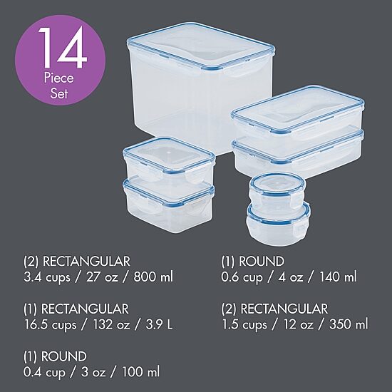 Lock & Lock 14-pc. Food Container