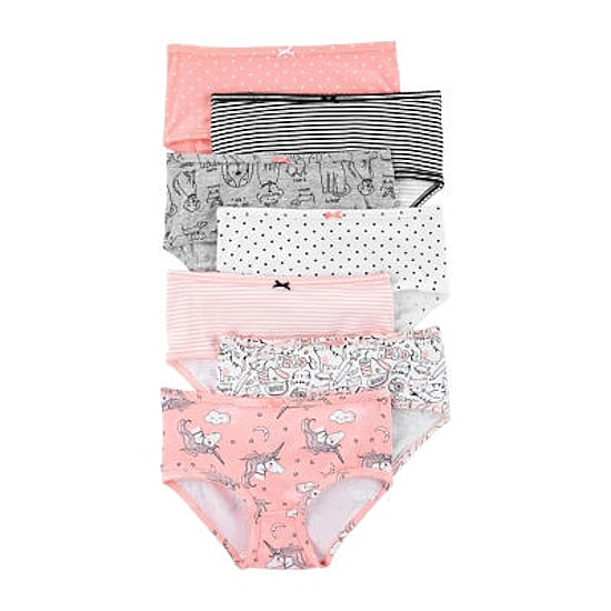 Carter's Toddler Girls 7 Pack Brief Panty 3h741610