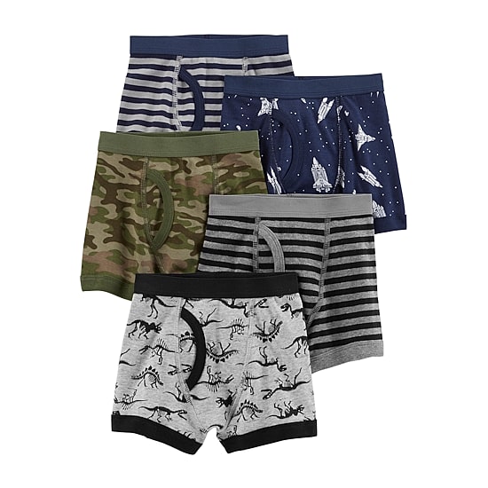 Carter's Toddler Boys 5 Pack Boxer Briefs 3h739010