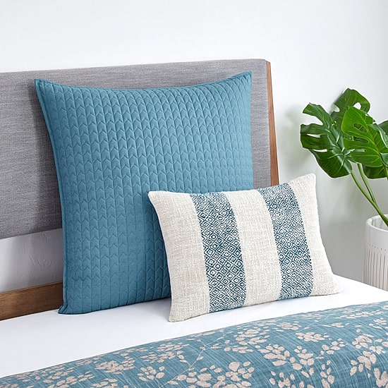 Fieldcrest Quilted Euro Sham