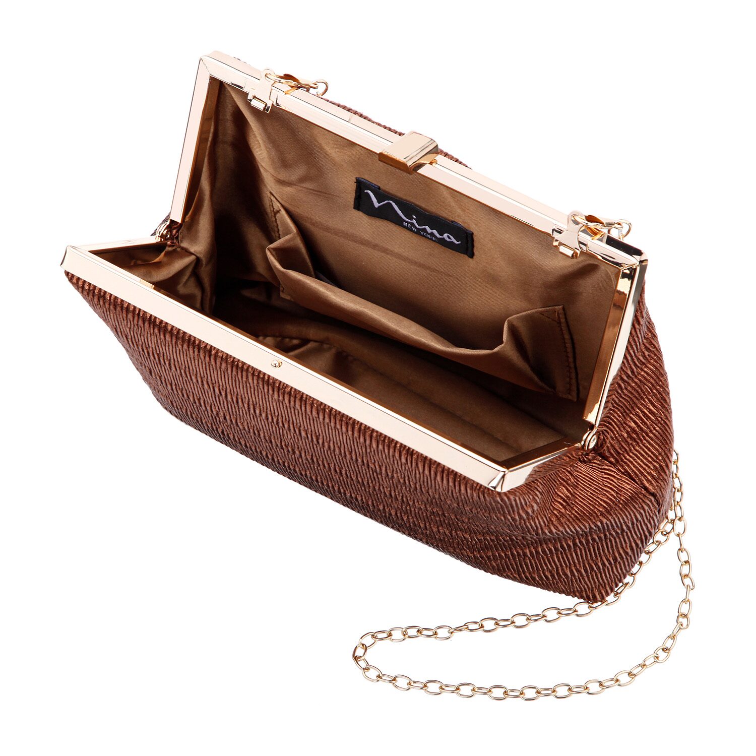I. Miller Nilly Pleated Frame Evening Bag