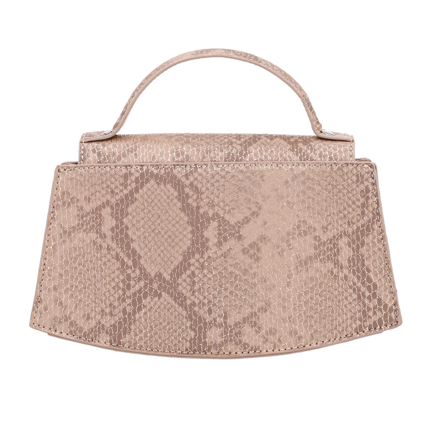 I. Miller Drake Metallic Printed Snake Evening Bag