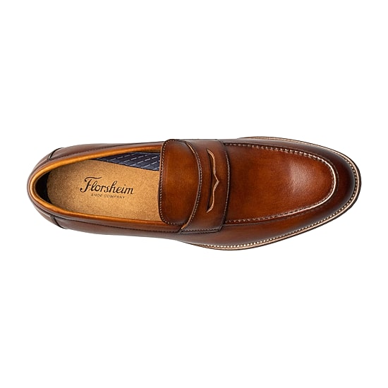 Florsheim Mens Rucci Penny Moc Closed Toe Loafers