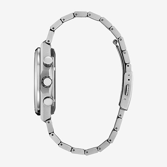 Citizen Mens Chronograph Silver Tone Bracelet Watch Ca4610-85m