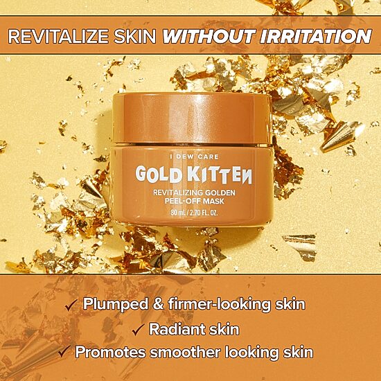 I Dew Care Gold Kitten Revitalizing Golden Peel Off Mask