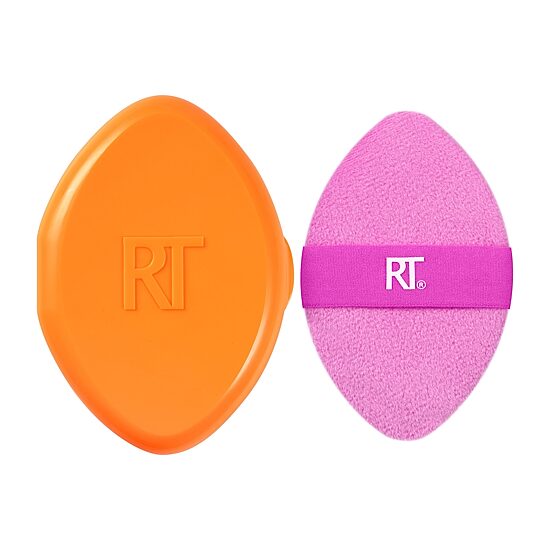 Real Techniques Miracle 2-In-1 Powder Puff + Travel Case