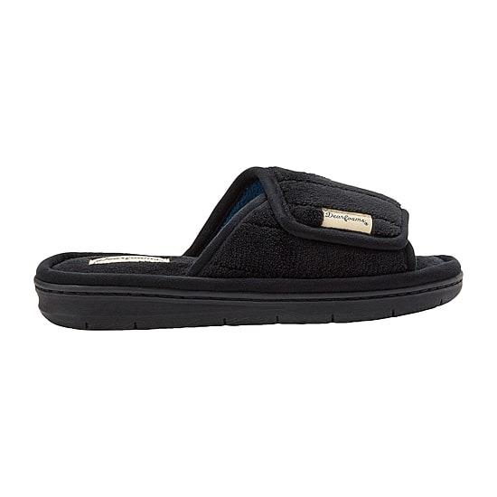Dearfoams Mickey Terry Womens Memory Foam Slip-On Slippers