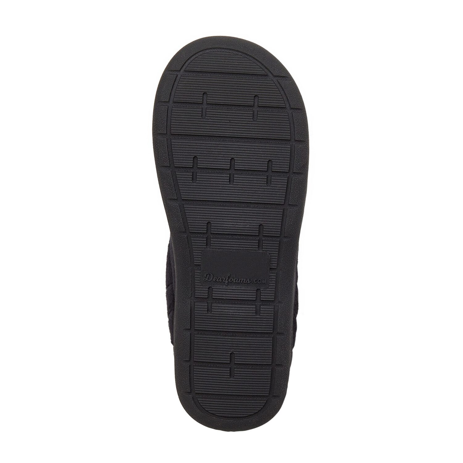 Dearfoams Darcy Velour Scuff Womens Memory Foam Clog Slippers