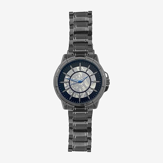 Geneva Mens Gray Bracelet Watch Mac8100jc