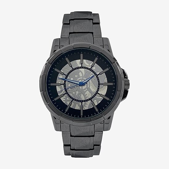 Geneva Mens Gray Bracelet Watch Mac8100jc