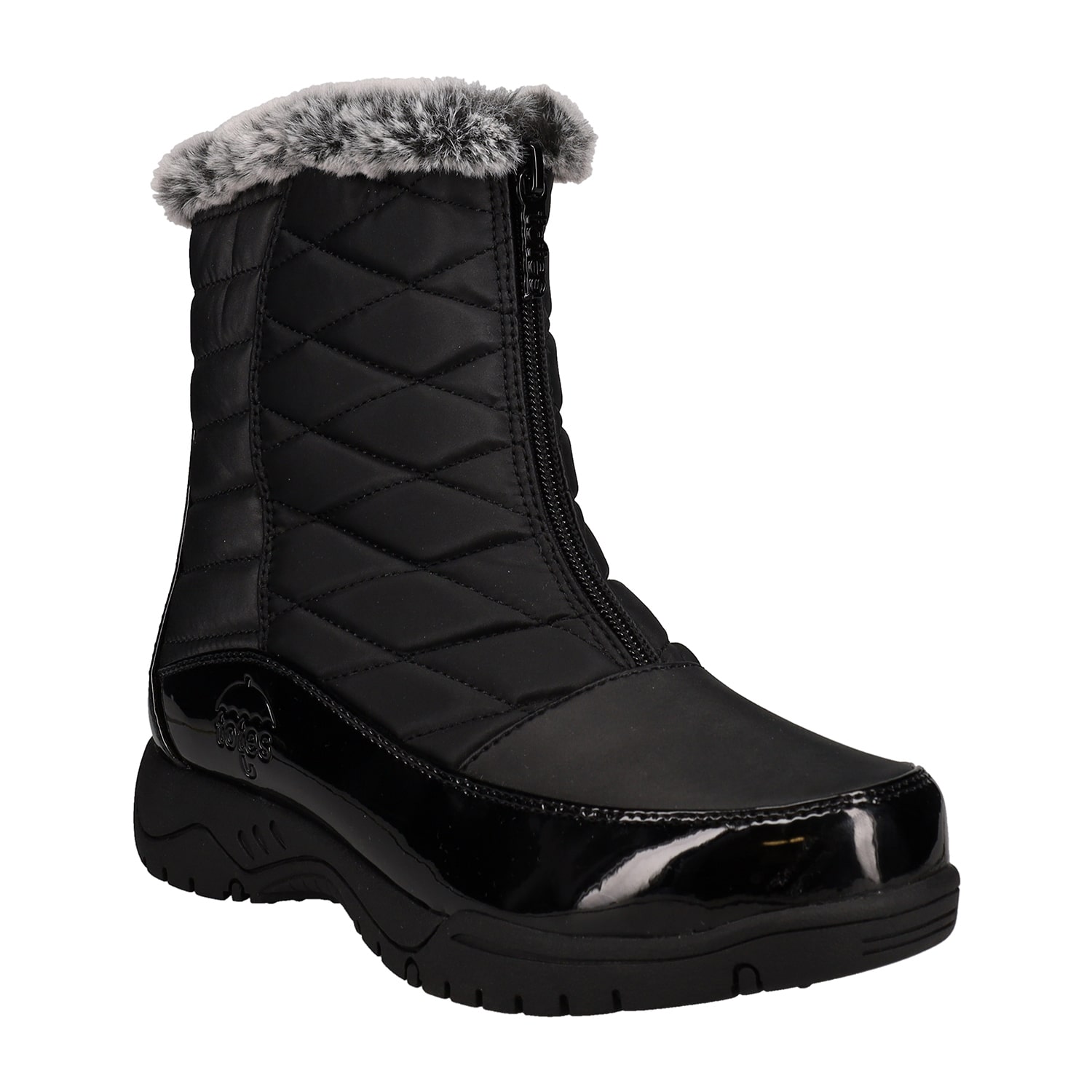 Totes Womens Esther Waterproof Insulated Flat Heel Winter Boots