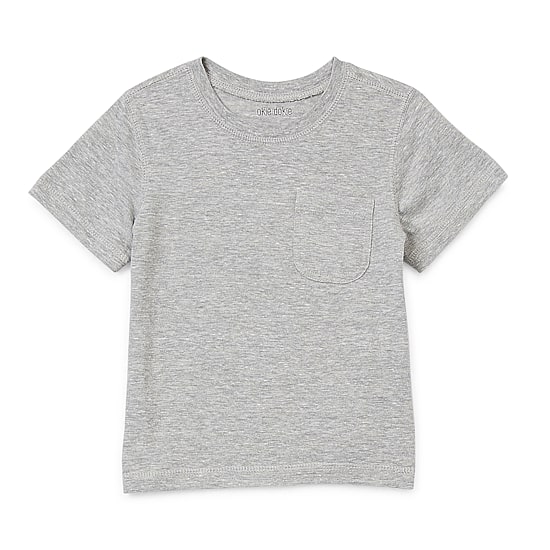 Okie Dokie Boys Crew Neck Short Sleeve T-Shirt