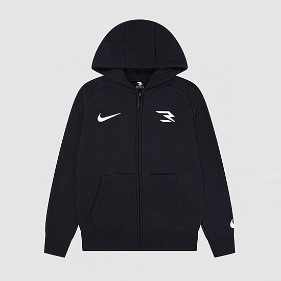 Nike 3BRAND by Russell Wilson Big Kid Boys Long Sleeve Fleece Zipper Active Hoodie