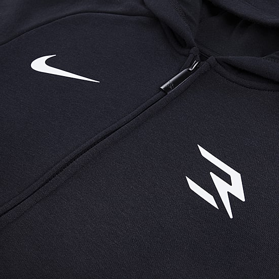 Nike 3BRAND by Russell Wilson Big Kid Boys Long Sleeve Fleece Zipper Active Hoodie