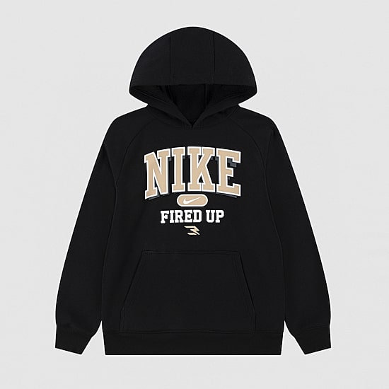 Nike 3BRAND by Russell Wilson Big Kid Boys Long Sleeve Fleece Active Hoodie