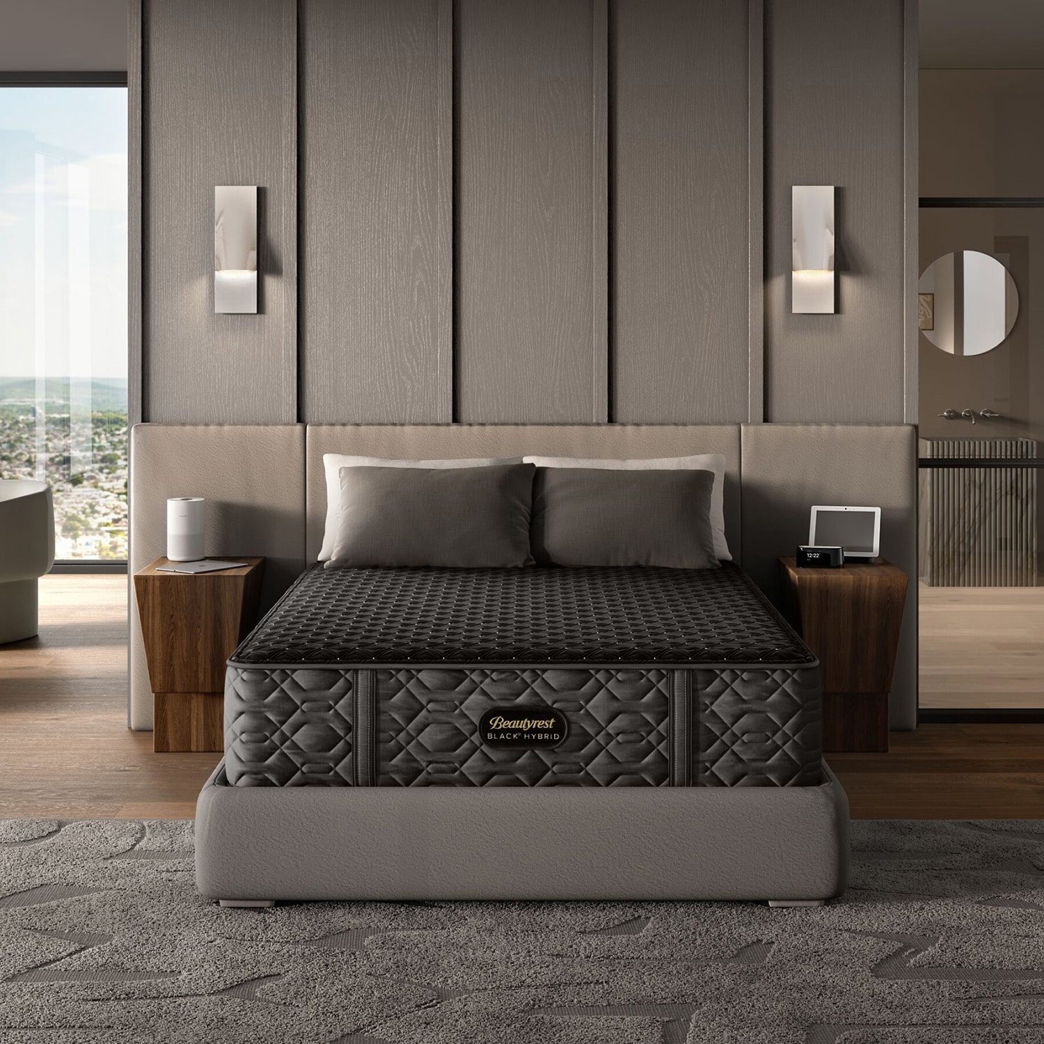 Beautyrest Black Series Three 14.5" Hybrid Plush Tight Top - Mattress Only