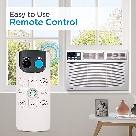 Black+Decker 8000 Btu Ac Window A/C