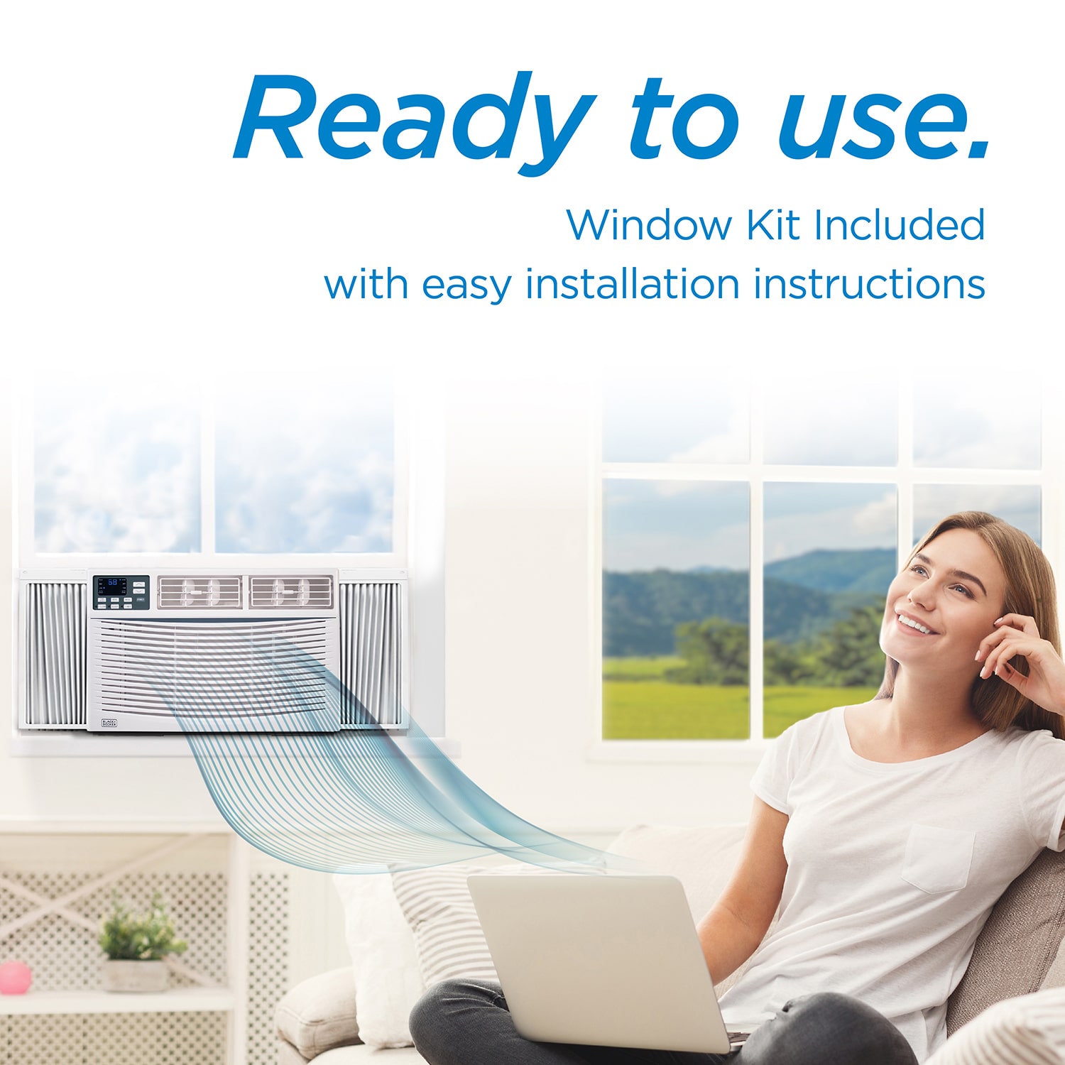 Black+Decker Btu Ac Window A/C