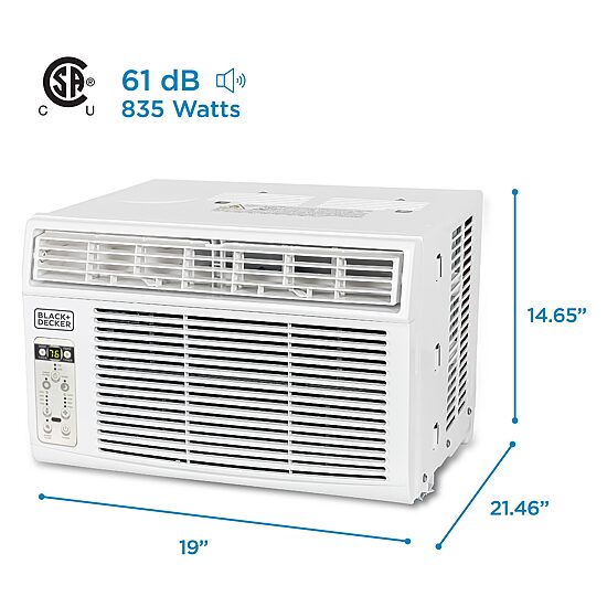 Black+Decker 10000 Btu Ac Window A/C