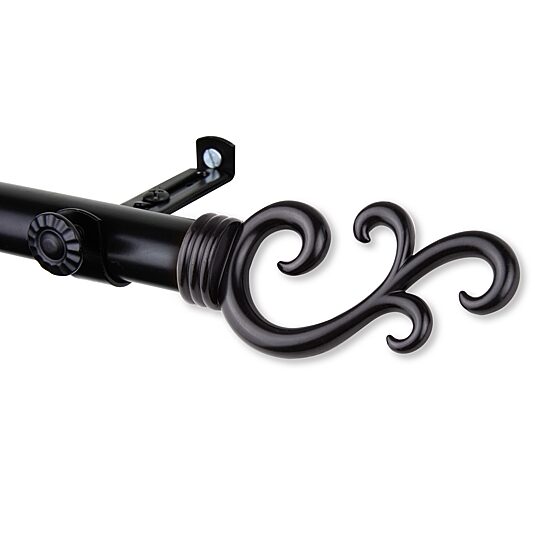 Rod Desyne Swan 13/16 IN Curtain Rod