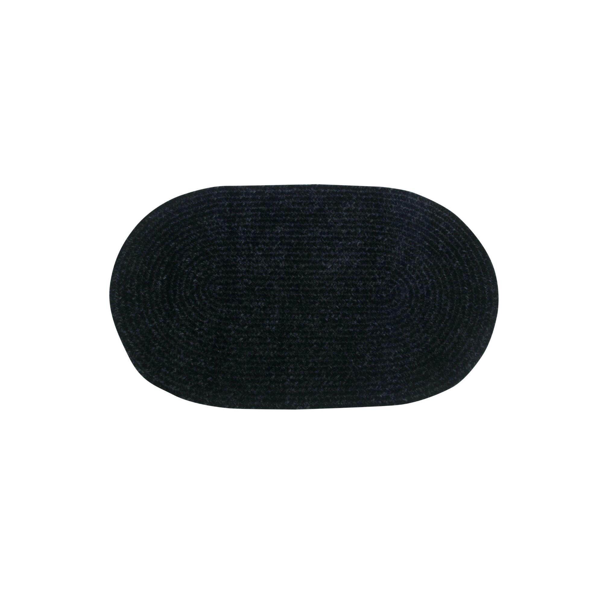 Better Trends Chenille Braid Oval Area Rug
