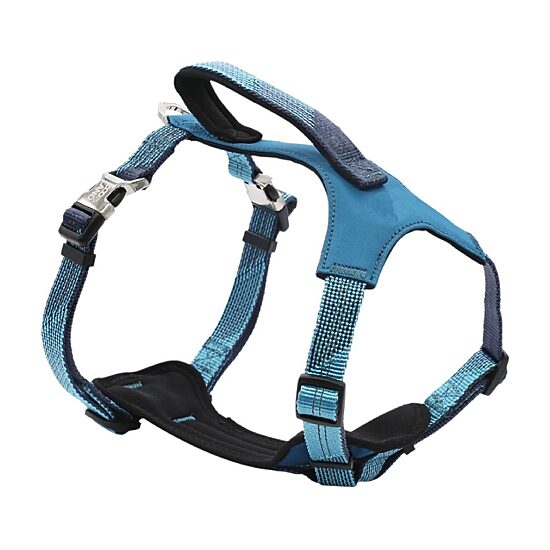Pet Life Geo-Prene' 2-In-1 Shock Absorbing Neoprene Padded Reflective Leash Dog Harness