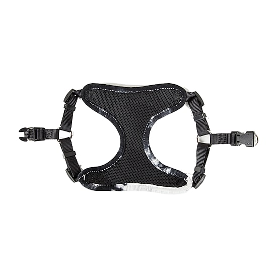 Pet Life Bonatied' Mesh Reversible And Breathable Adjustable W/ Designer Neck Tie Dog Harness