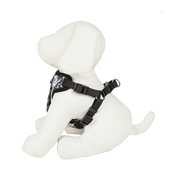 Pet Life Bonatied' Mesh Reversible And Breathable Adjustable W/ Designer Neck Tie Dog Harness