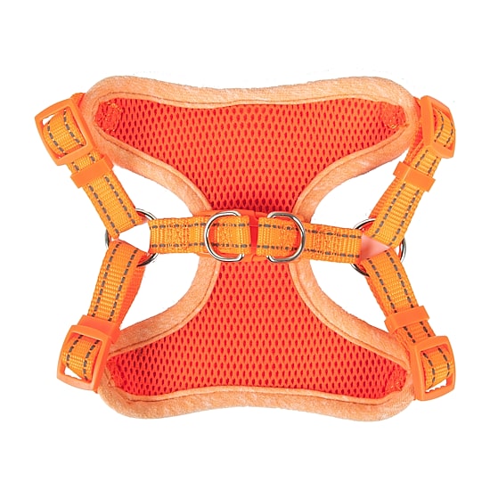 Pet Life Bonatied' Mesh Reversible And Breathable Adjustable W/ Designer Neck Tie Dog Harness
