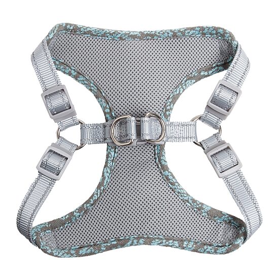 Pet Life Fidomite' Mesh Reversible And Breathable Adjustable W/ Designer Neck Tie Dog Harness