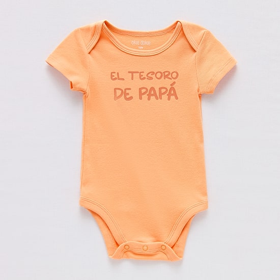Okie Dokie Baby Unisex Round Neck Short Sleeve Rib Bodysuit