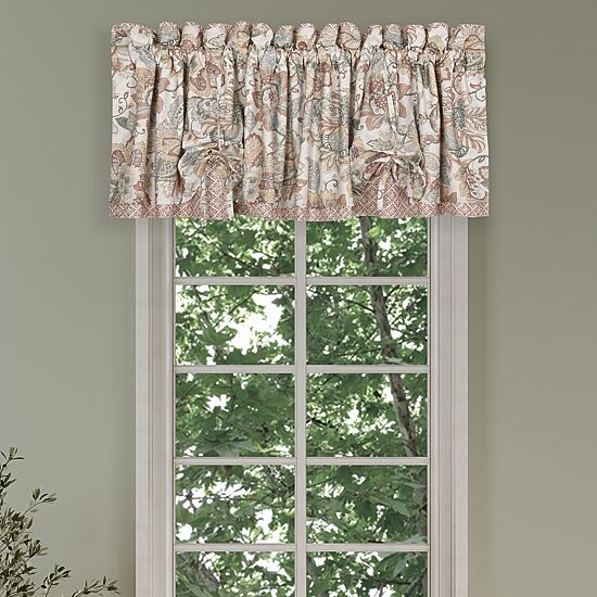 Royal Court Janessa Rod Pocket Tailored Valance