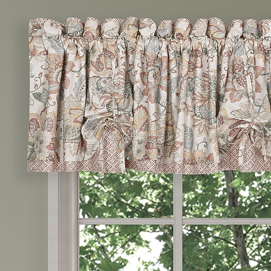 Royal Court Janessa Rod Pocket Tailored Valance