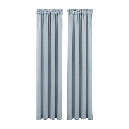 Queen Street Gardenia Bliss Rod Pocket Room Darkening Set of 2 Curtain Panel