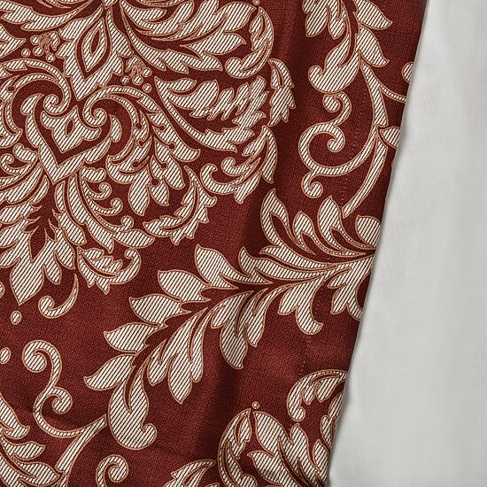 Royal Court Lazia Rod Pocket Room Darkening Set of 2 Curtain Panel