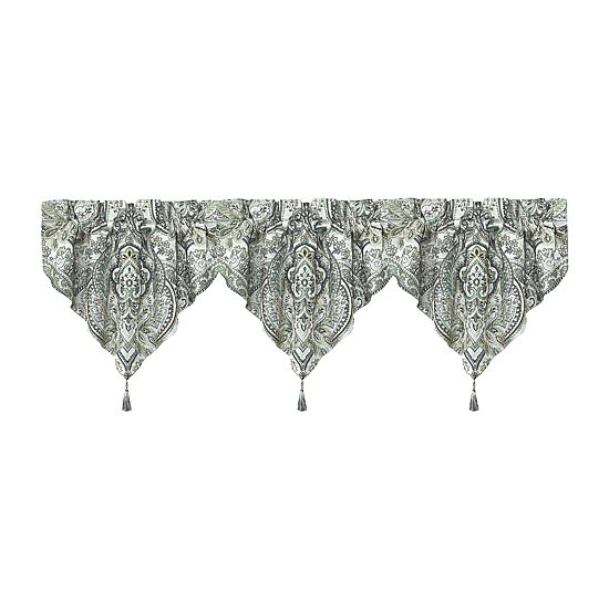 Queen Street Nicole Rod Pocket Ascot Valance