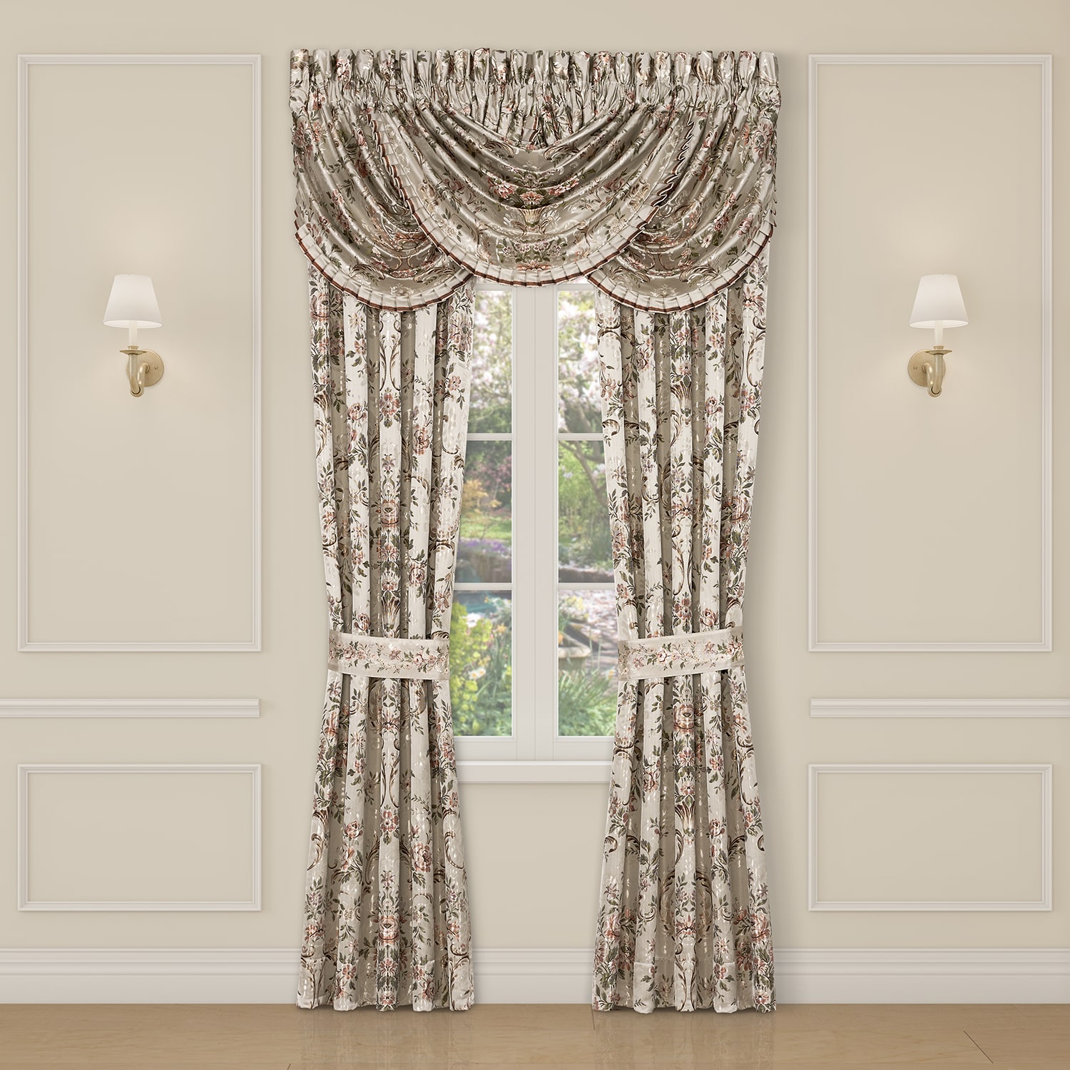 Queen Street Pecora Rod Pocket Room Darkening Set of 2 Curtain Panel