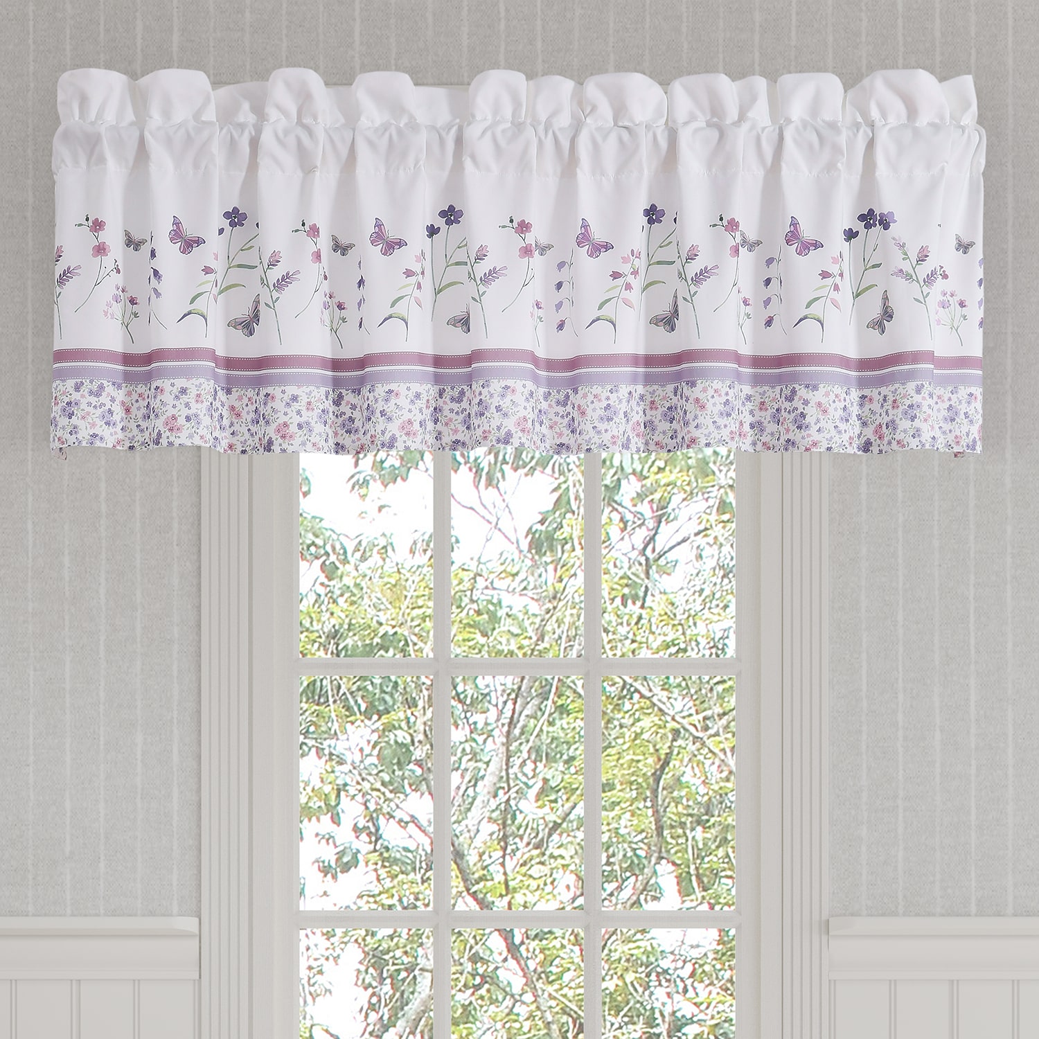 Royal Court Nola Rod Pocket Tailored Valance