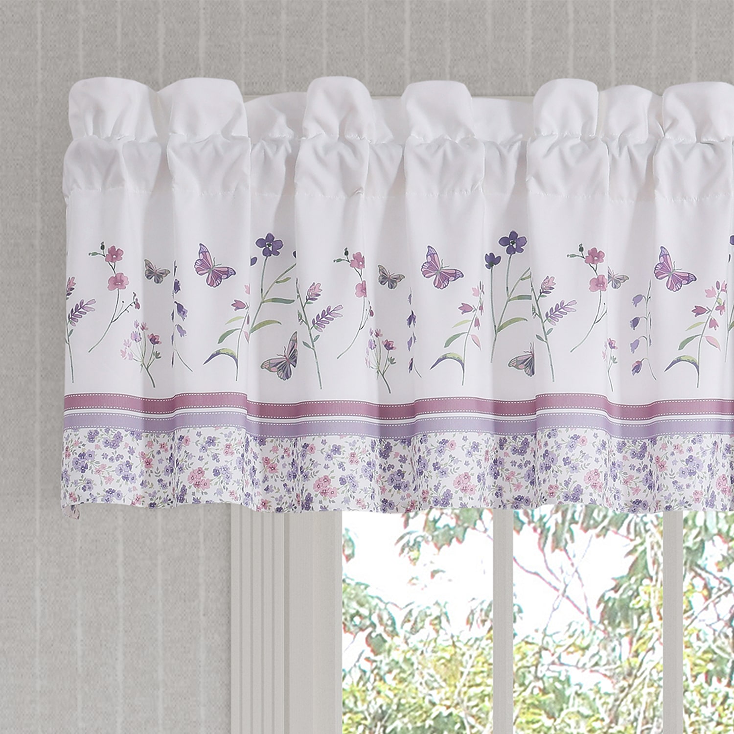 Royal Court Nola Rod Pocket Tailored Valance