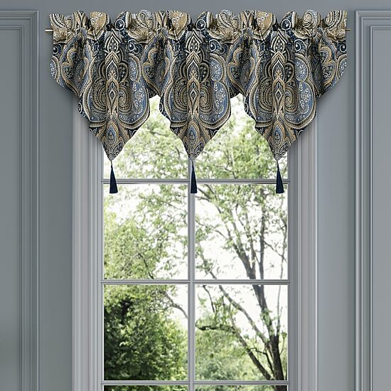 Royal Court Messina Rod Pocket Ascot Valance