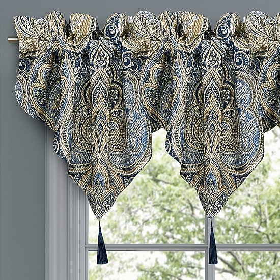 Royal Court Messina Rod Pocket Ascot Valance
